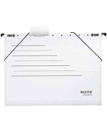 Leitz Teczka zawieszana z gumką Alpha Active, biały nr 1