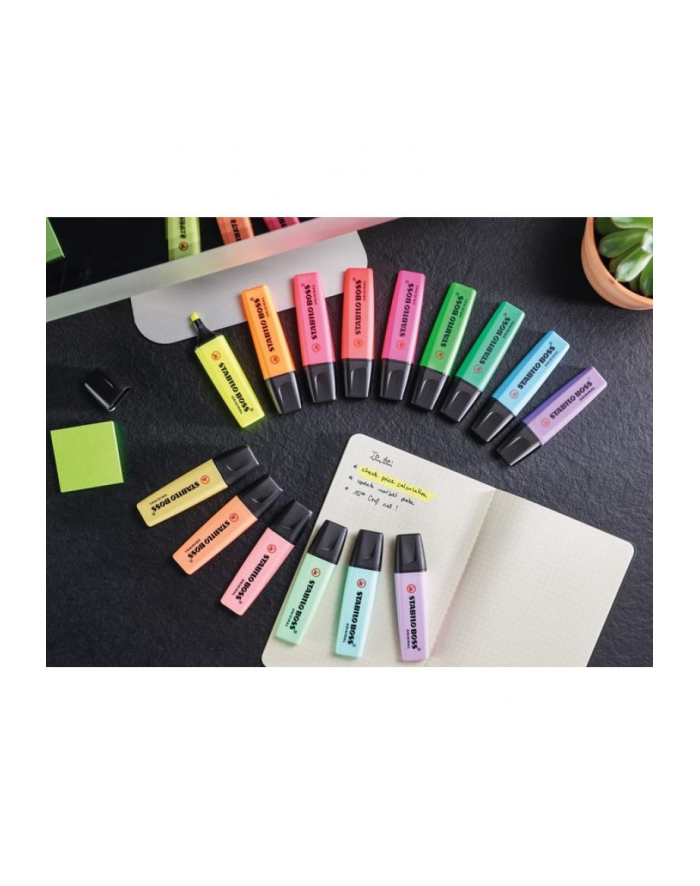 Zakreślacz Stabilo Boss różowy główny