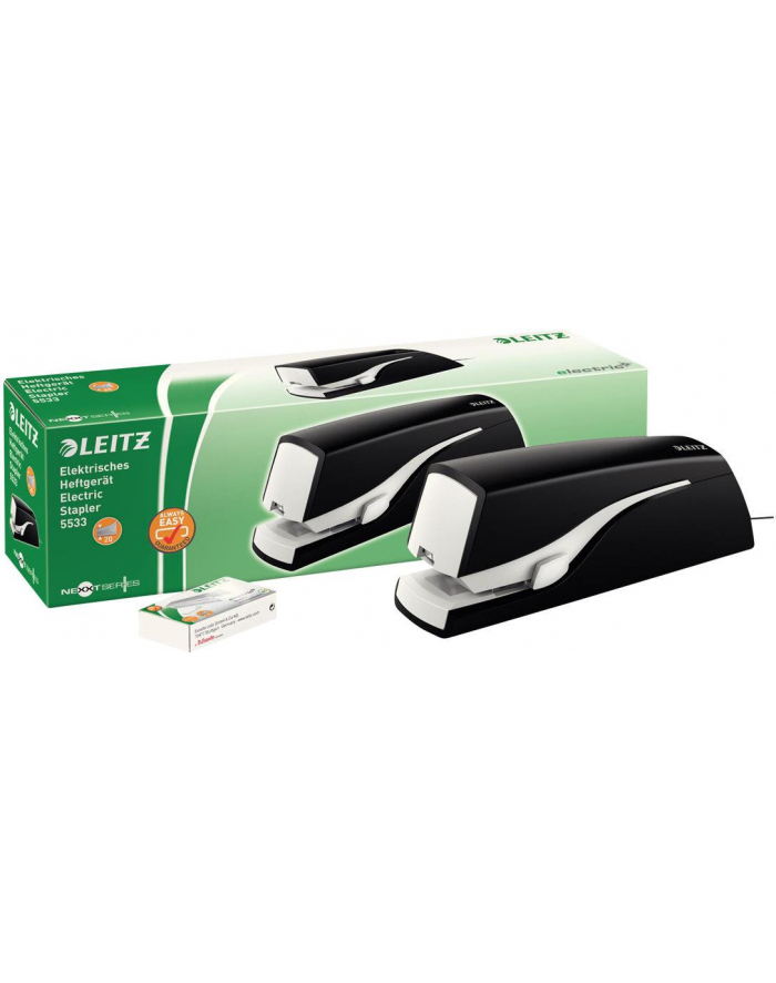 Zszywacz elektryczny LEITZ Nexxt Series, czarny, do 20 kartek główny