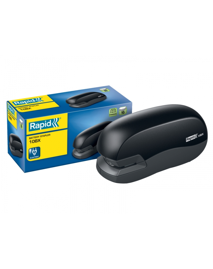 Zszywacz elektryczny 10BX Rapid, czarno-szary, 10 kartek główny