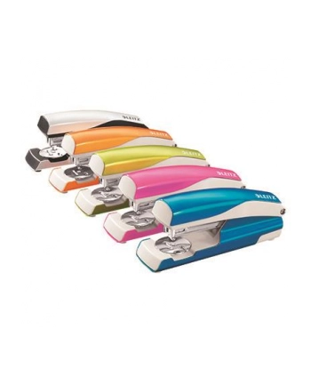 Zszywacz Mini Leitz WOW metalowy Leitz, perłowy biały nr 1