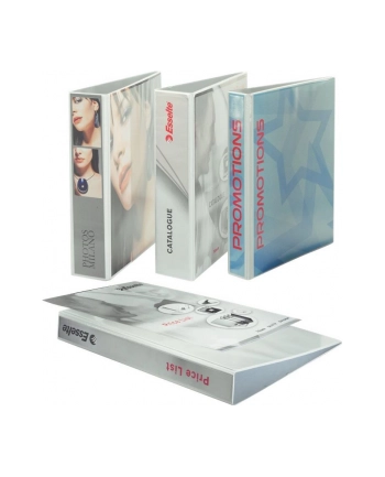 Segregator ofertowy Leitz Panorama standard, A4+, 4DR/20, grzbiet 37 mm, biały nr 1