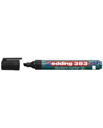 EDDING MARKER DO FLIPCHARTÓW ZE ŚCIĘTĄ KOŃCÓWKĄ 1-5 MM CZARNY nr 2