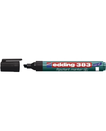 EDDING MARKER DO FLIPCHARTÓW ZE ŚCIĘTĄ KOŃCÓWKĄ 1-5 MM CZARNY nr 1