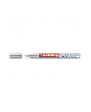 EDDING Marker lakierowy z końcówką 1-2mm srebrny nr 1