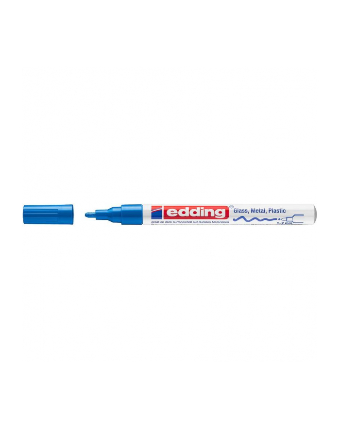 EDDING Marker lakierowy z końcówką 1-2mm niebieski główny