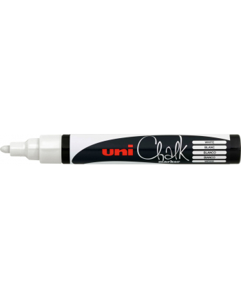 Marker z farbą kredową CHALK PWE-5M biały UNI (12) nr 1