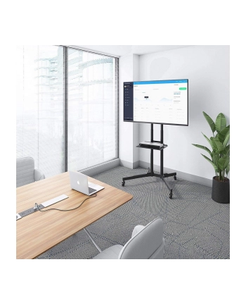 Techly Stojak mobilny do TV LCD/LED/Plazma 30''-65'' 60kg VESA pochylany z półką nr 2