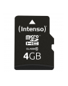 Intenso micro SD 4GB SDHC card class 10 - nr 19