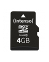 Intenso micro SD 4GB SDHC card class 10 - nr 62