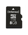 Intenso micro SD 8GB SDHC card class 10 - nr 53