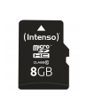 Intenso micro SD 8GB SDHC card class 10 - nr 28