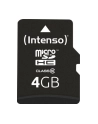 Intenso micro SD 4GB SDHC card class 10 - nr 55