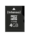 Intenso micro SD 4GB SDHC card class 10 - nr 56