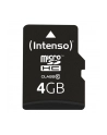 Intenso micro SD 4GB SDHC card class 10 - nr 59