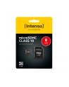Intenso micro SD 8GB SDHC card class 10 - nr 44