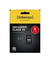 Intenso micro SD 8GB SDHC card class 10 - nr 57