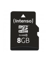 Intenso micro SD 8GB SDHC card class 10 - nr 58