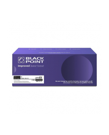Toner Black Point LBPPH83X | Black | 2600 str. | HP CF283X / CRG-737