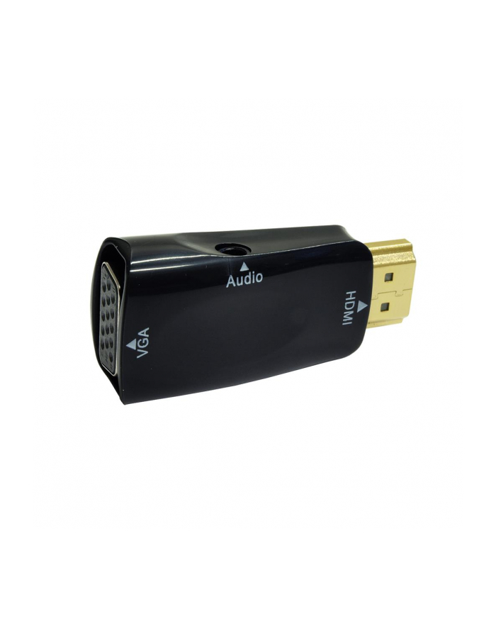 ART ADAPTER HDMI męski/ SVGA żeński +AUDIO oem główny