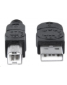 Manhattan Kabel USB 2.0 A-B M/M 1m czarny - nr 6