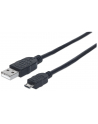 Manhattan Kabel USB 2.0 A - Micro-B M/M 3m czarny - nr 20