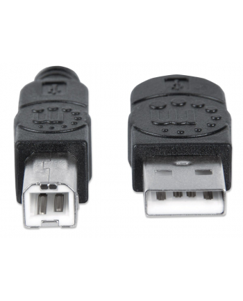 Manhattan Kabel USB 2.0 A-B M/M 5m czarny