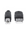 Manhattan Kabel USB 2.0 A-B M/M 5m czarny - nr 24