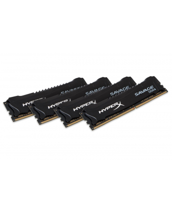 Kingston HyperX Savage Memory Black DDR4 16GB(kit of 4) nr 1