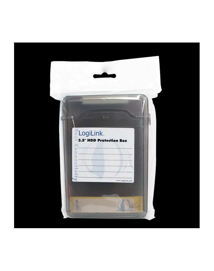 LOGILINK Pudełko ochronne do HDD3.5'' czarne główny
