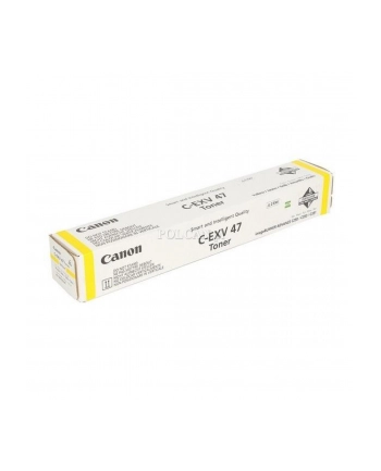 Toner Canon CEXV47 yellow | 21 500 str. | iR-ADV C250 / 350 / 351 nr 1