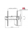 MACLEAN UCHWYT DO TELEWIZORA 32-55  MC-665 CZARNY DO 40KG MAX VESA 400X400 - nr 32