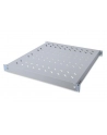Półka 19'' 1U regulowana 500-700mm,  nośność do 50kg , kolor: szary - nr 1