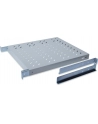 Półka 19'' 1U regulowana 500-700mm,  nośność do 50kg , kolor: szary - nr 40