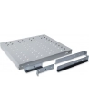 Półka 19'' 1U regulowana 500-700mm,  nośność do 50kg , kolor: szary - nr 43