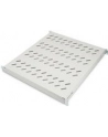 Półka 19'' 1U regulowana 500-700mm,  nośność do 50kg , kolor: szary - nr 47