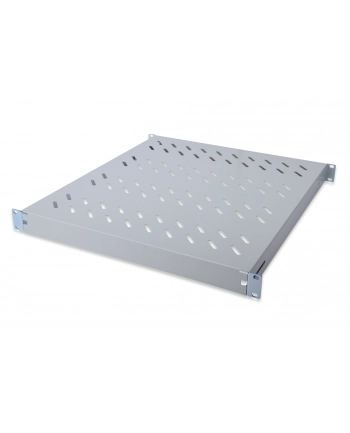 Półka 19'' 1U regulowana 500-700mm,  nośność do 50kg , kolor: szary nr 2
