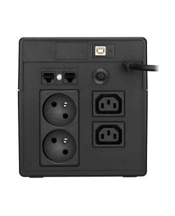 Lestar UPS  MC-1200FU   1200VA/720W  AVR 2xFRENCH + 2xIEC USB nr 1