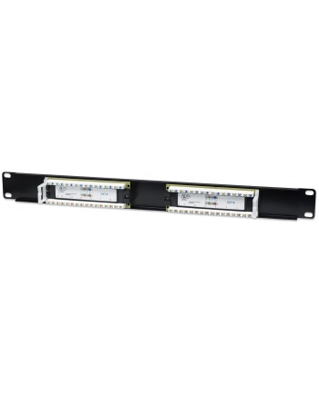 Intellinet patch panel 19'' 1U 16 portów UTP Kat.6 czarny nr 2