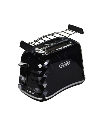 Toster Delonghi Brillante CTJ 2103.BK (900W/Czarny) nr 2
