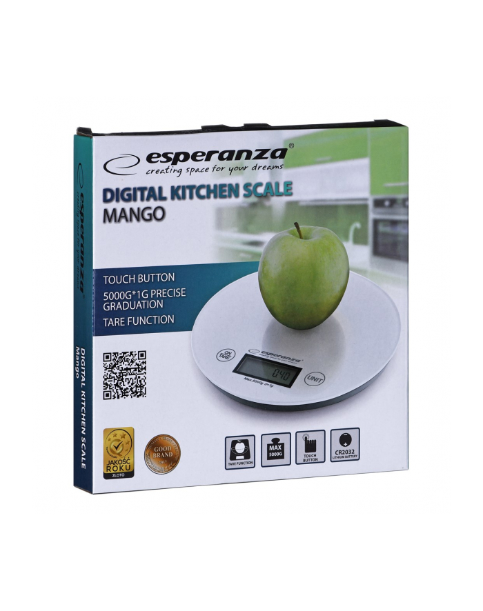 Esperanza Waga kuchenna MANGO BIAŁA EKS003W główny