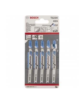 BRZESZCZOT T 123 X PC5 HSS BOSCH nr 1