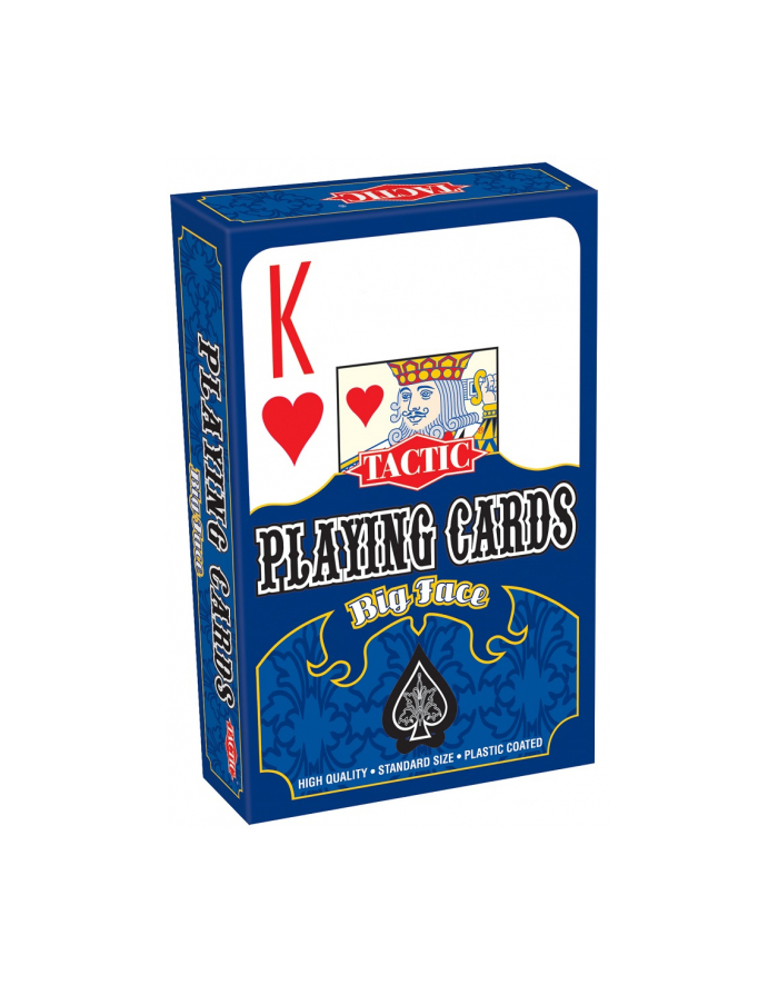 TACTIC Karty do gry  Big Face główny