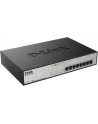 D-Link 8-Port Desktop Gigabit, 8 X PoE+ up to 30W, max. 140W - nr 63
