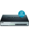 D-Link 8-Port Desktop Gigabit, 8 X PoE+ up to 30W, max. 140W - nr 80