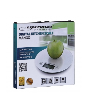 Esperanza Waga kuchenna MANGO BIAŁA EKS003W