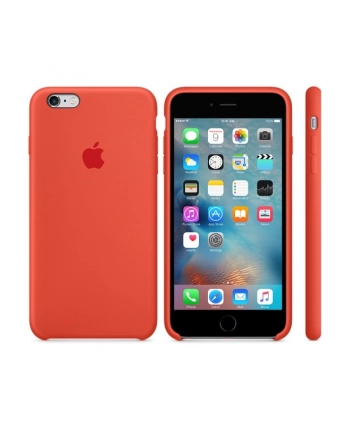 iPhone 6s Plus Silicone Case Orange         MKXQ2ZM/A nr 2