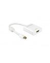 Adapter displayport 1.2 > HDMI(F) 4K aktywny biały Delock - nr 11