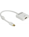 Adapter displayport 1.2 > HDMI(F) 4K aktywny biały Delock - nr 22