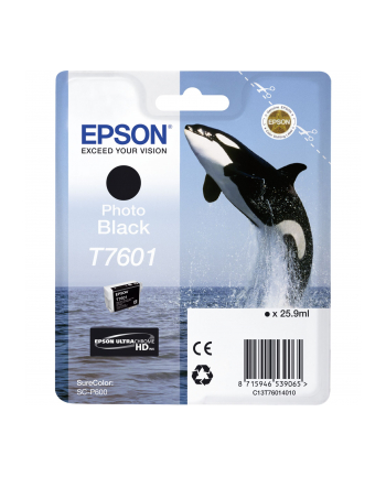 T7601 Ink Cartridge Photo Black UltraChrome HD nr 1